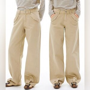 Soft khaki/ camel coloured pants